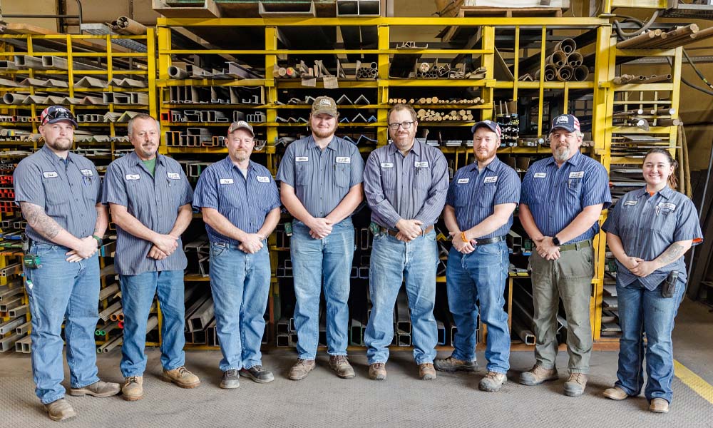 Elk Mound Steel Supplier Team